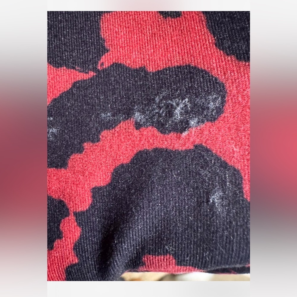 SHEIN Red and Black Animal Print Maxi Dress - Picture 6 of 6